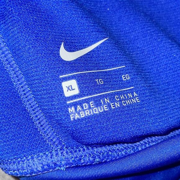 Nike Essentials Women’s Sz XL Scoop Neck Midkini Top in Hyper Royal New NWT - Picture 3 of 6